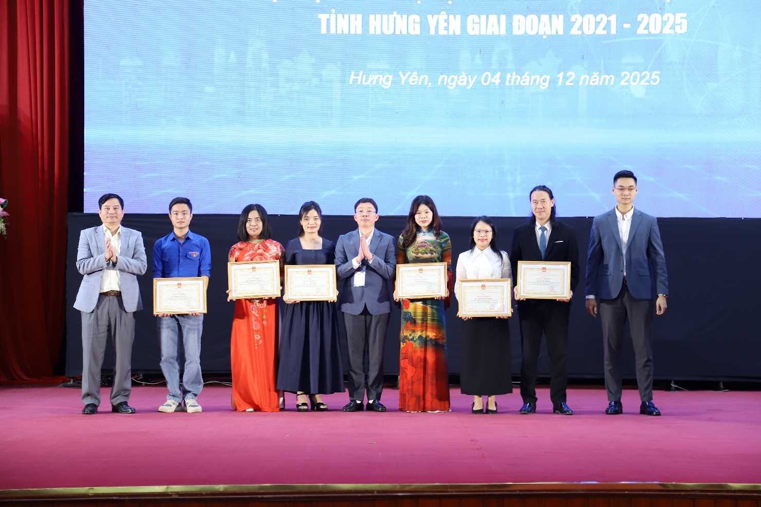 TRƯỜNG ĐẠI HỌC THÁI BÌNH THAM DỰ HỘI NGHỊ TỔNG KẾT HOẠT ĐỘNG HỖ TRỢ HỆ SINH THÁI KHỞI NGHIỆP ĐỔI MỚI SÁNG TẠO GIAI ĐOẠN 2021-2025
